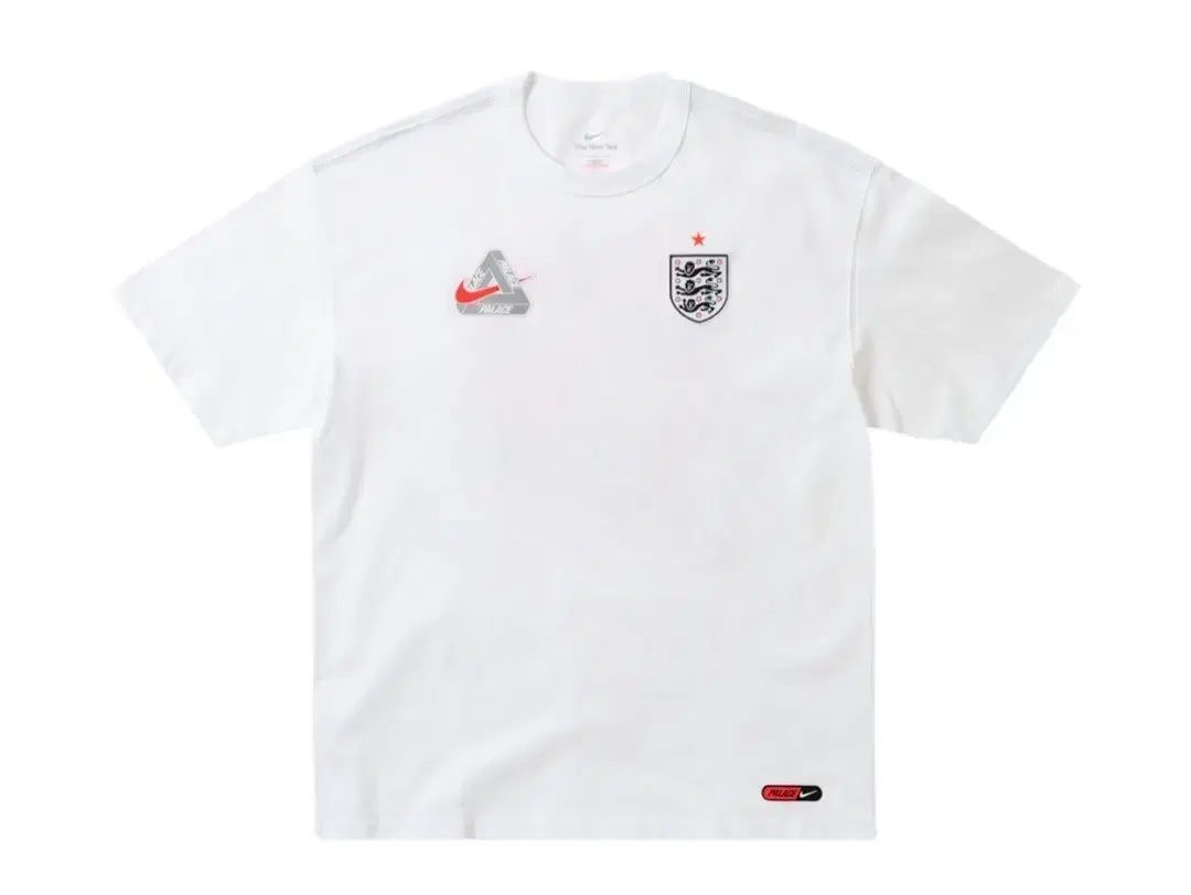 新品 L パレス x NIKE イングランド Tシャツ 白