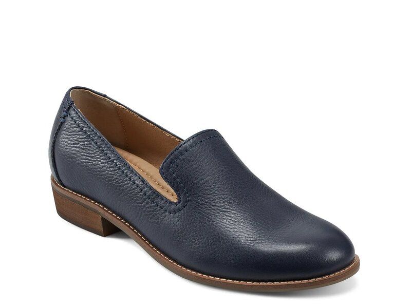 アース レディース シューズ スリッポン・ローファー Earth Edna Loafer Dark Blue ブルー