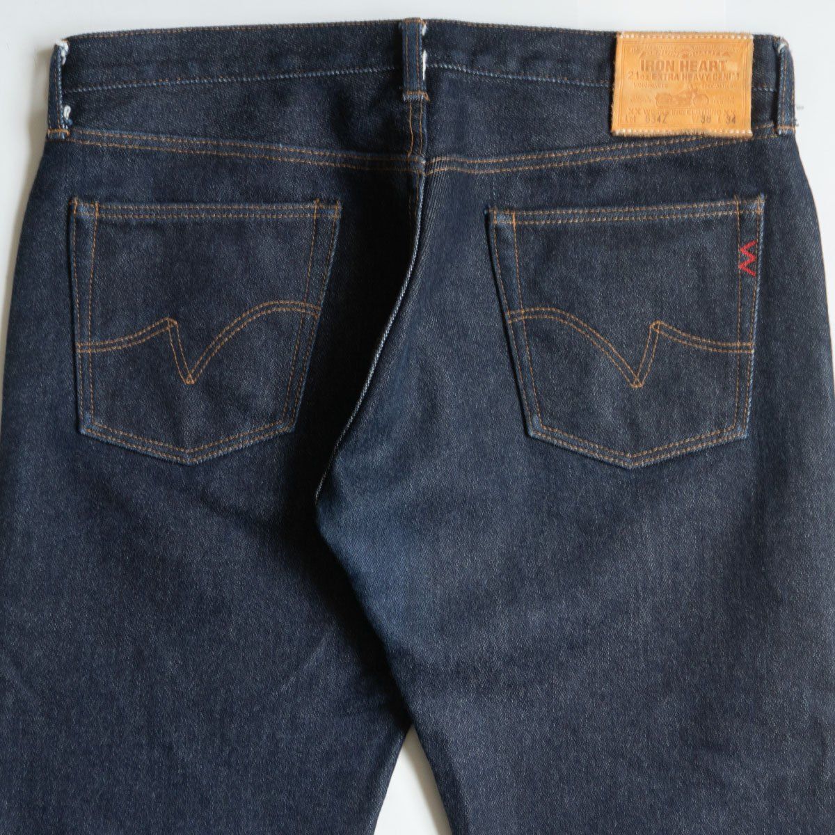 美品/濃紺】IRON HEART【LOT 634Z 21oz EXTRA HEAVY DENIM】36 デニム