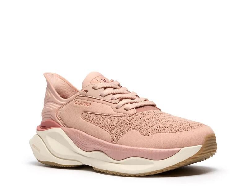 クラークス レディース シューズ スニーカー Clarks Pace Sneaker PinkMulticolor ピンク