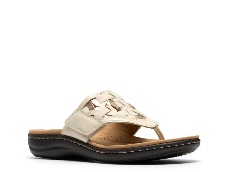 クラークス レディース シューズ サンダル Clarks Laurieann Mia Sandal Cream Leather クリーム