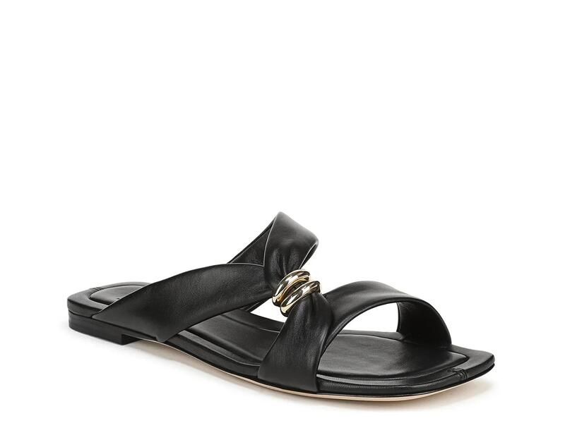 ヴィンス レディース シューズ サンダル Vince Vilma Sandal Womens Black Leather ブラック