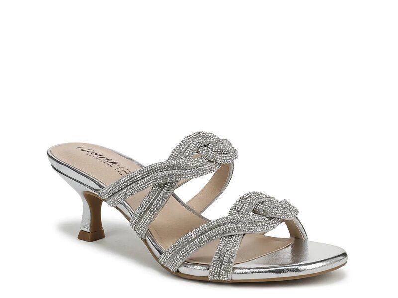 ライフストライド レディース シューズ サンダル LifeStride NightOut Sandal Silver シルバー