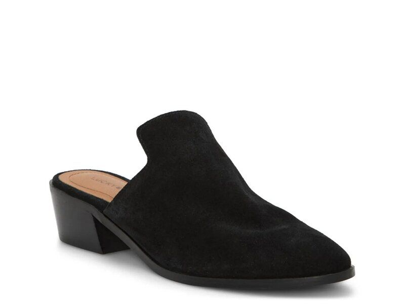 ラッキーブランド レディース シューズ サンダル Lucky Brand Myrila Mule Black Suede ブラック