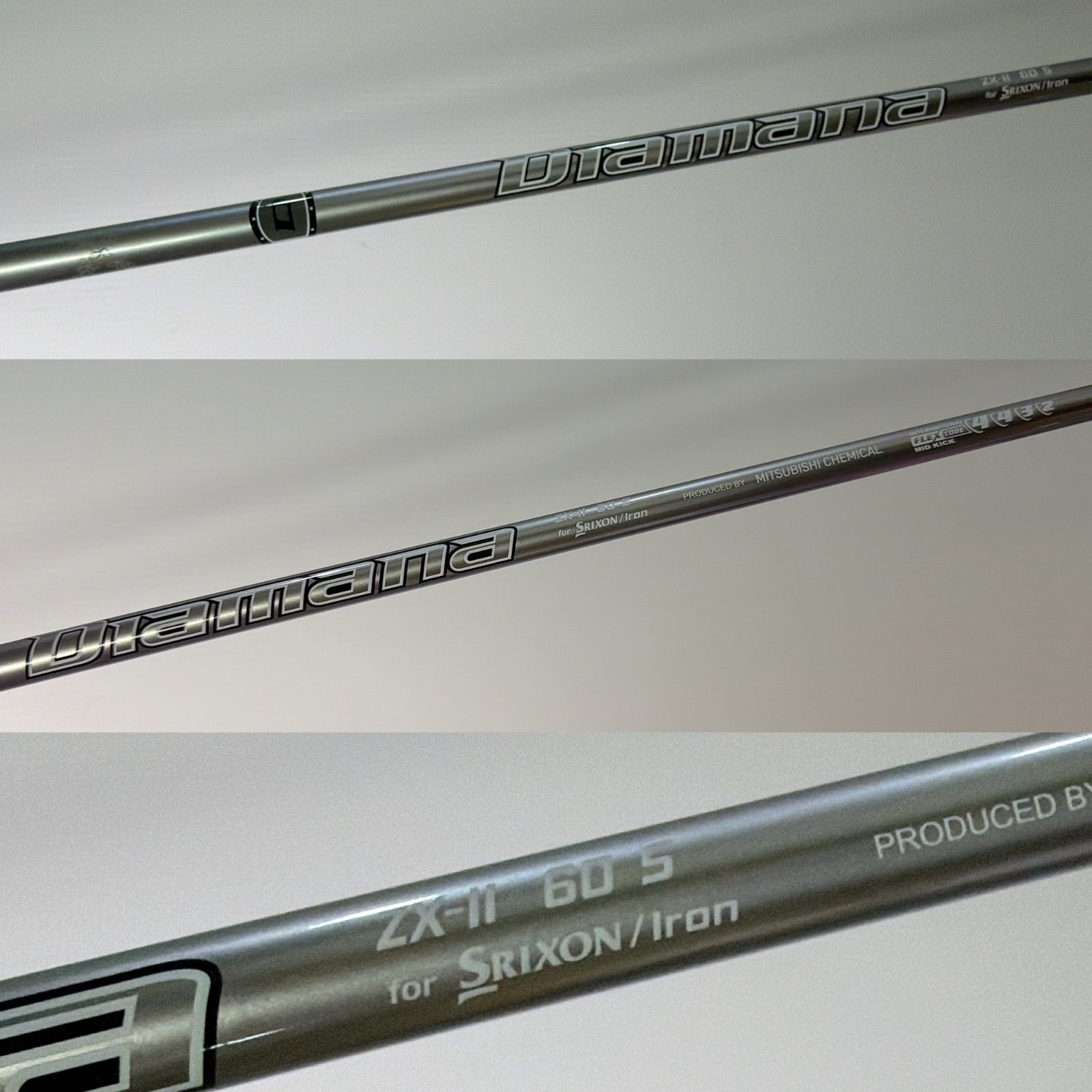 新品グリップ 美品 SRIXON ZX5 MK2 7番アイアン Diamana ZX-II for