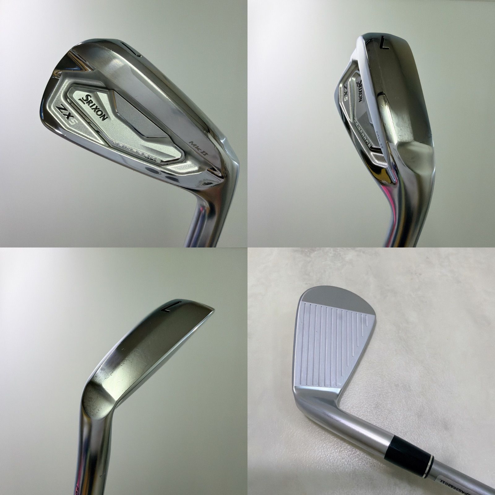 新品グリップ 美品 SRIXON ZX5 MK2 7番アイアン Diamana ZX-II for