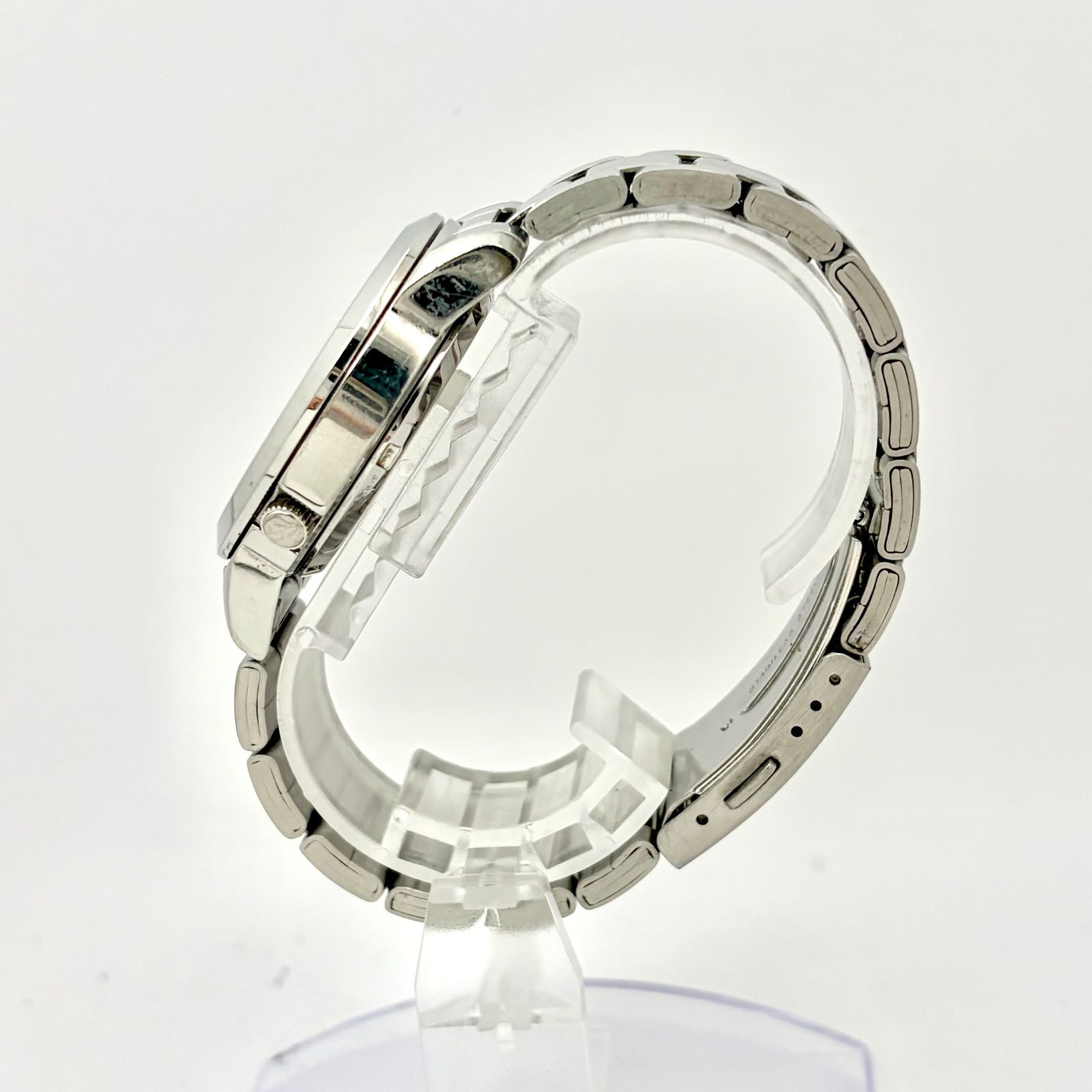 稼働】SEIKO5 セイコー5 機械式 自動巻き シルバー デイデイト メンズ