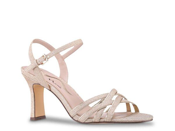 ニナ レディース シューズ サンダル Nina Amina Sandal Rose Gold Metallic ゴールド