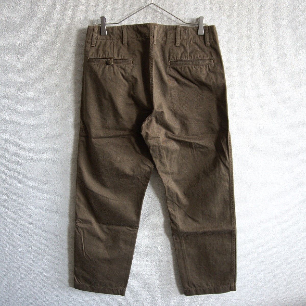 美品】NIGEL CABOURN【BASIC CHINO PANT】32 ベーシックチノパンツ