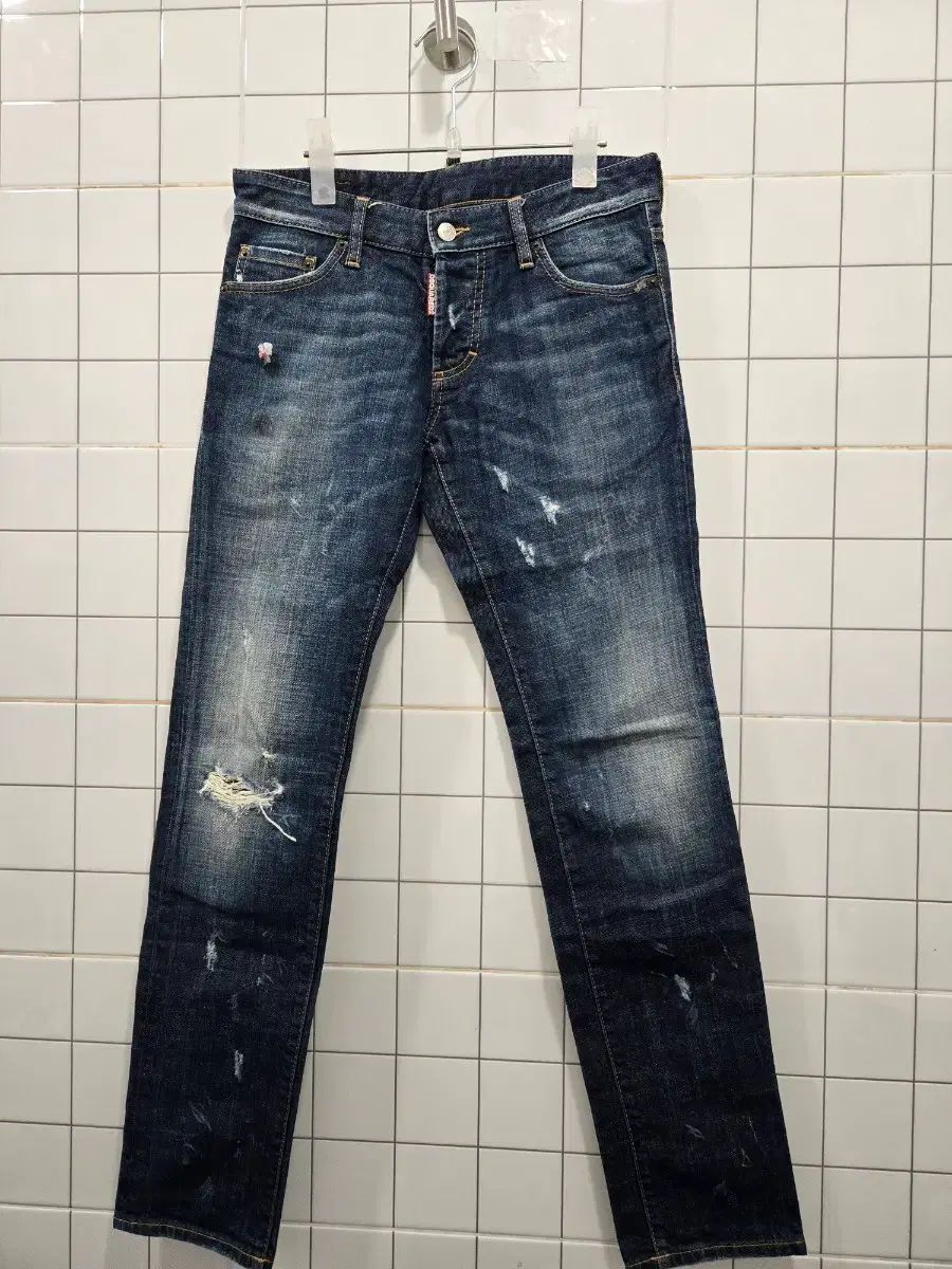 DSQUARED2 ディースクエアード2 デニム ズボン ウォッシュ カッティング 44