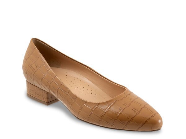 トロッターズ レディース シューズ パンプス Trotters Jewel Pump Bone Croc Print