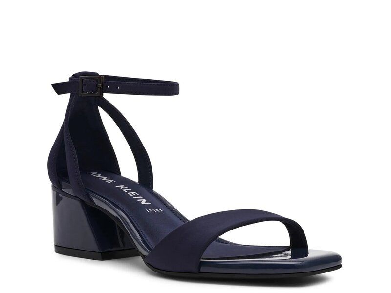 アンクライン レディース シューズ サンダル Anne Klein Mia Sandal Navy ネイビー