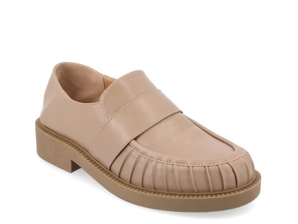 ジュルネ コレクション レディース シューズ スリッポン・ローファー Journee Collection Lakenn Loafer Taupe トープ