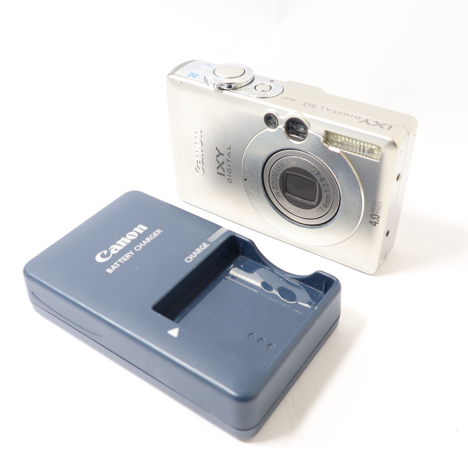 Canon IXY DIGITAL50 動作確認済み 充電器付属 デジタルカメラ コンパクトカメラ コンデジ