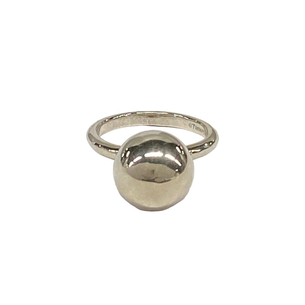 TIFFANY&Co.(ティファニー) リング美品 ビーズ シルバー×シルバー
