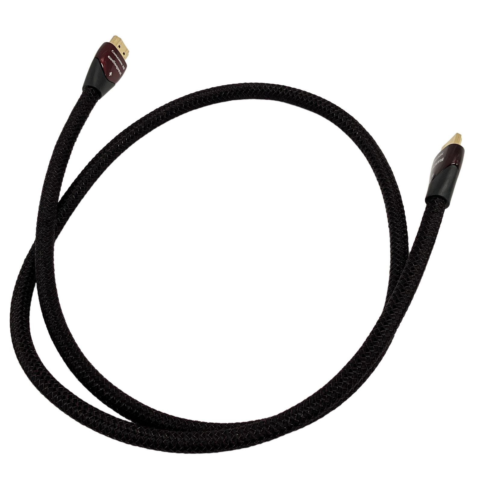 AudioQuest オーディオクエスト Cinnamon 48 1m シナモン HDMIケーブル 中古 W11351306