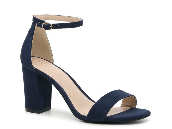 ケリー＆ケイティ レディース シューズ サンダル Kelly Katie Hailee Sandal Navy Fabric Wide ネイビー