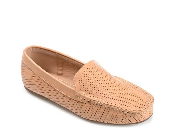 ジュルネ コレクション レディース シューズ スリッポン・ローファー Journee Collection Halsey Loafer Cognac