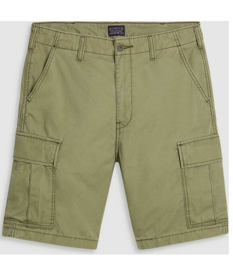 リーバイス メンズ ボトムス ハーフパンツ・ショーツ レギュラーフィット ショートパンツ LevisR Carrier Regular Fit 95 Inseam Cargo Shorts Olive