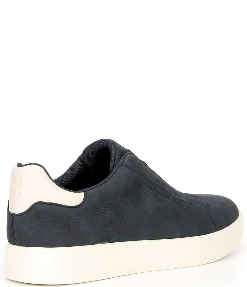 コールハーン メンズ シューズ スリッポン・ローファー スニーカー Cole Haan Mens GrandPro Luxe Slip On Nubuck Sneakers Navy BlazerIv