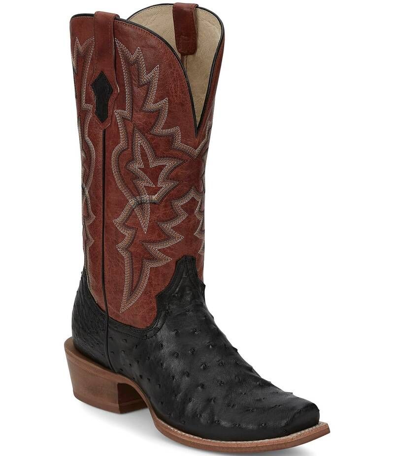  トニーラマ メンズ シューズ ブーツ・レインブーツ Tony Lama Mens Rylen Western Boots BlackCognac ブラック ウエスタンブーツ
