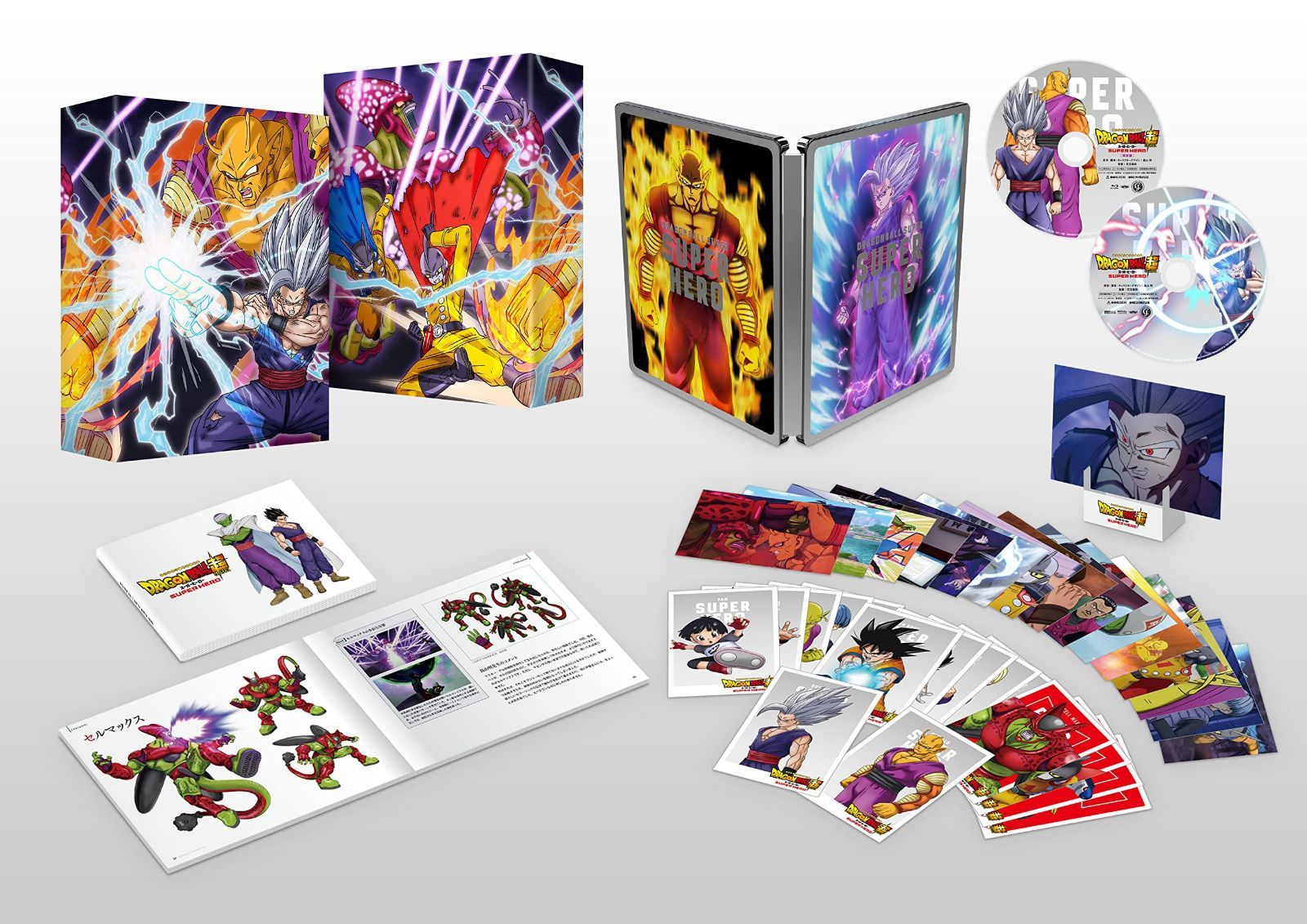 ドラゴンボール超 スーパーヒーロー 4K ULTRA HD Blu-ray & Blu-ray スチールブック 特別限定版（初回生産限定） [4K ULTRA HD Blu-ray] [Blu-ray]
