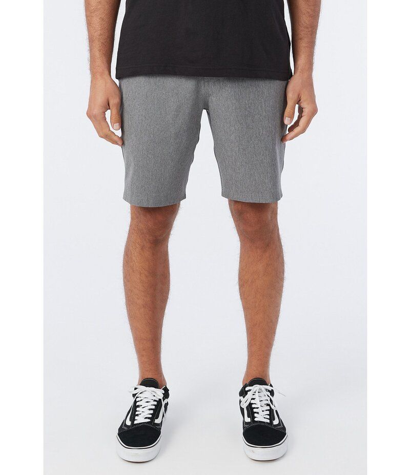 オニール メンズ ボトムス ハーフパンツ・ショーツ ショートパンツ ONeill Reserve Heather 19 Outseam Hybrid Shorts Grey グレー