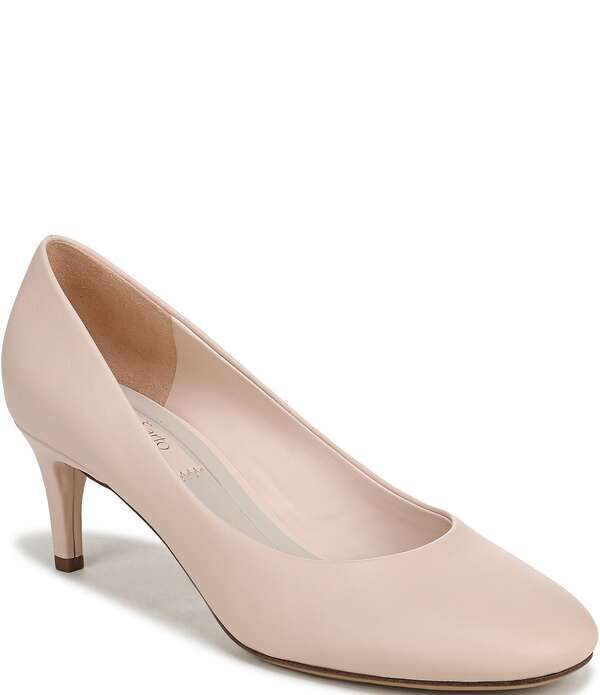 フランコサルト レディース シューズ パンプス レザー Franco Sarto Kamari Leatheround Toe Pumps Blush ブラッシュ