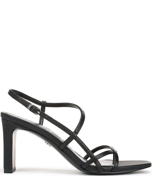 サムエデルマン レディース シューズ サンダル レザー Sam Edelman Elissa Leather Strappy Dressandals Black ブラック