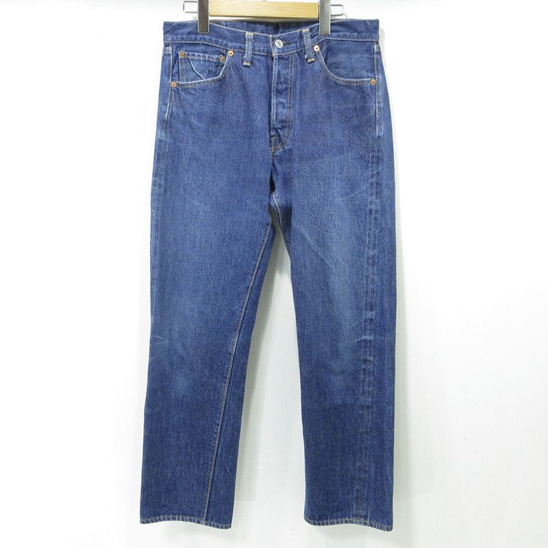 【三重本店】 中古 Denime | ドゥニーム KYOTOモデル 京都 ボタンフライデニムパンツ ブルー インディゴ サイズ:34 【107】