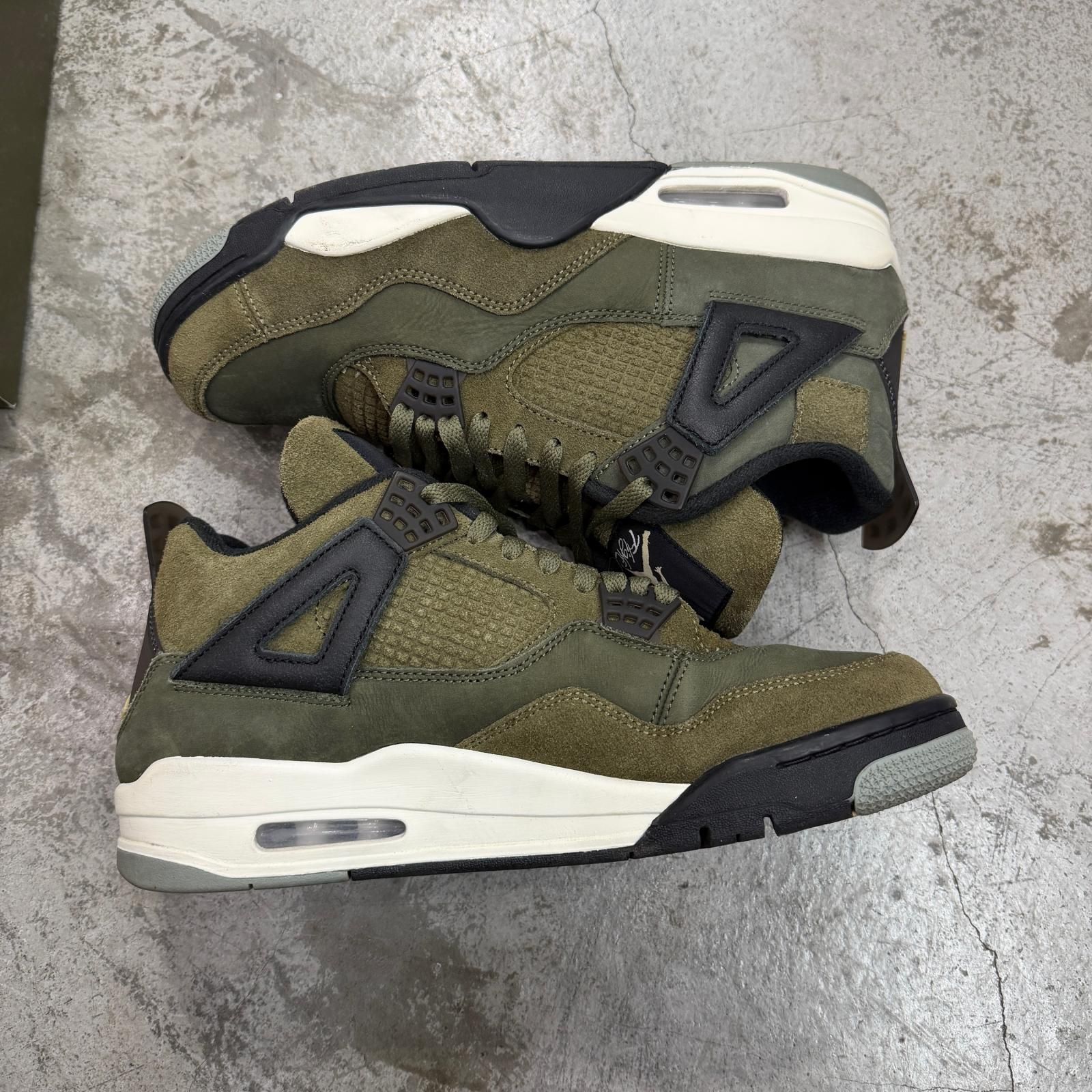 NIKE Air Jordan 4 Retro SE Craft Olive エアジョーダン4 スニーカー 