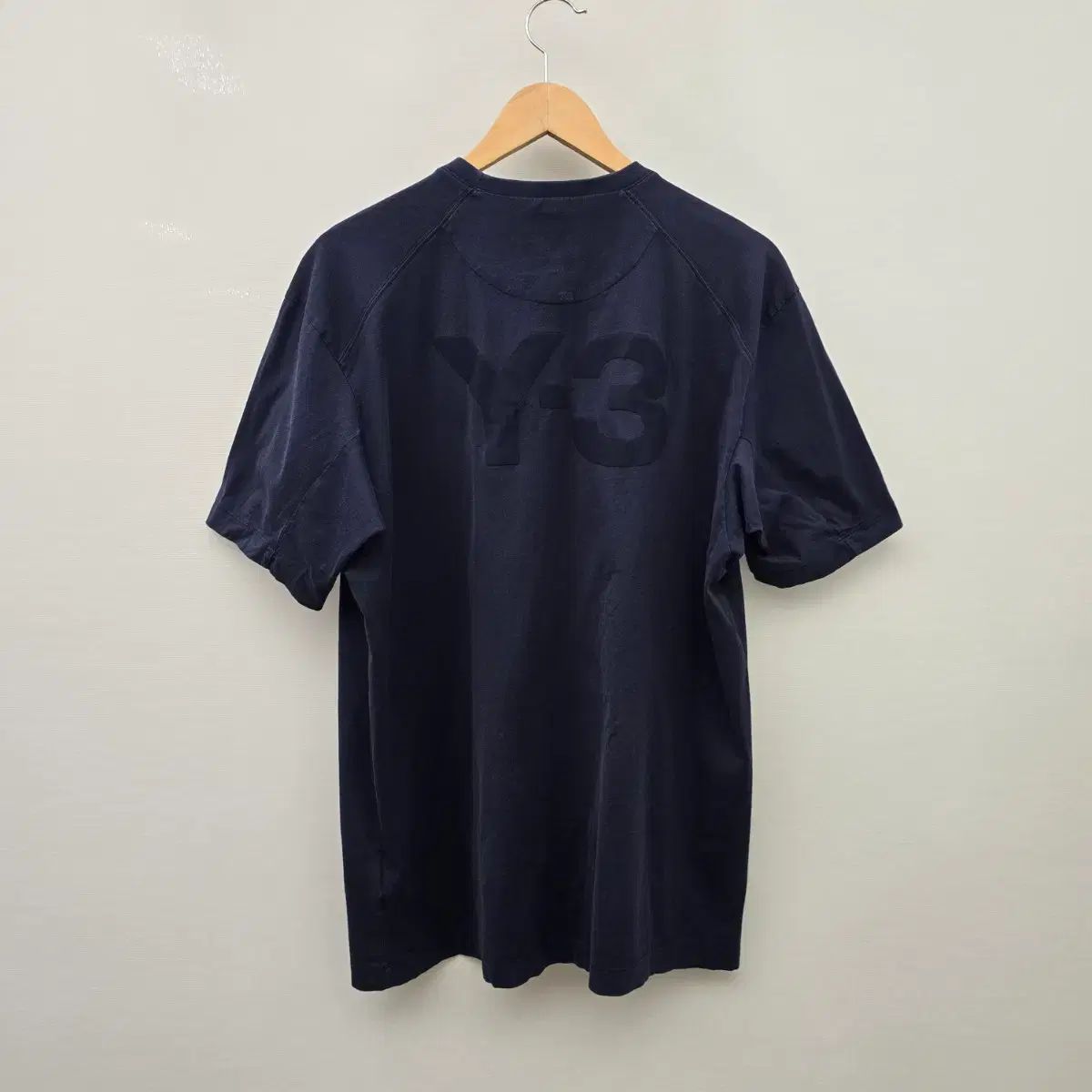 Y-3 Classic バッグ ロゴ 半袖 Tシャツ (ネイビー)