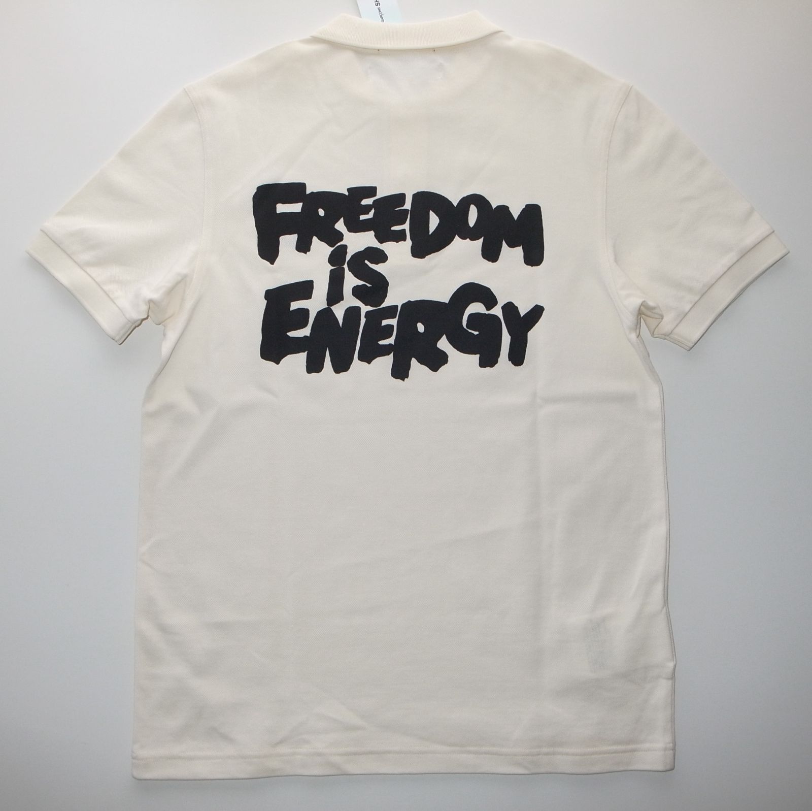 コムデギャルソン × フレッドペリー polo ポロシャツ sizeM off white