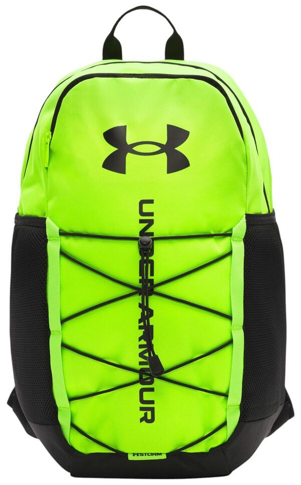 アンダーアーマー レディース バッグ バックパック・リュックサック Under Armour Hustle Sport 60 Backpack Hyper GreenBlack ブラック