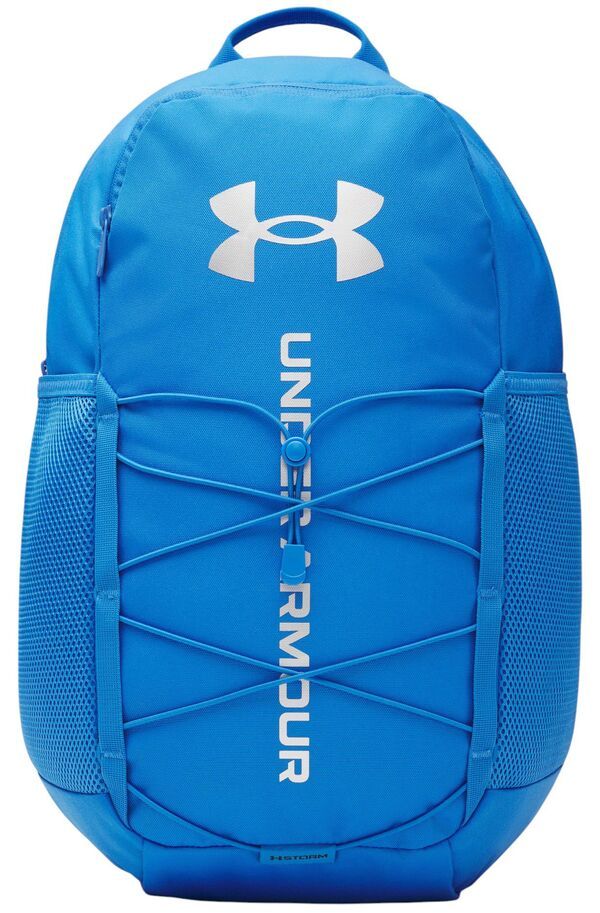 アンダーアーマー レディース バッグ バックパック・リュックサック Under Armour Hustle Sport 60 Backpack BLU ATLANTSBLKMTAL SLVR