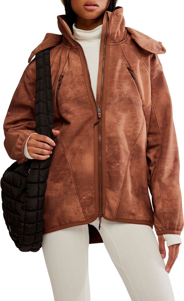 フリーピープル レディース アウター ジャケット・ブルゾン FP Movement Womens Canyon Crushin Jacketoasted Coconut