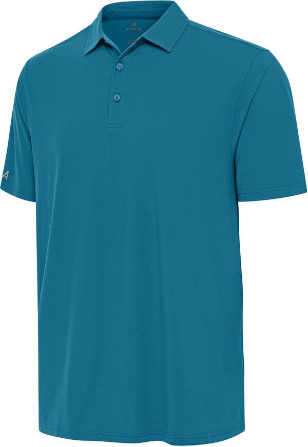 アンティグア メンズ トップス ポロシャツ Antigua Mens Era Solid Golf Polo Teal ティール