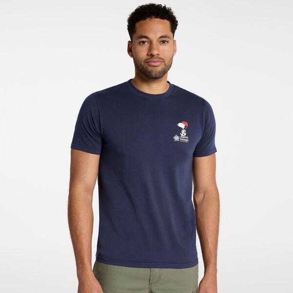 アルパインデザイン メンズ トップス Tシャツ Alpine Design Mens Peanutshort Sleeve Hiking TShirt Deep Navy ネイビー