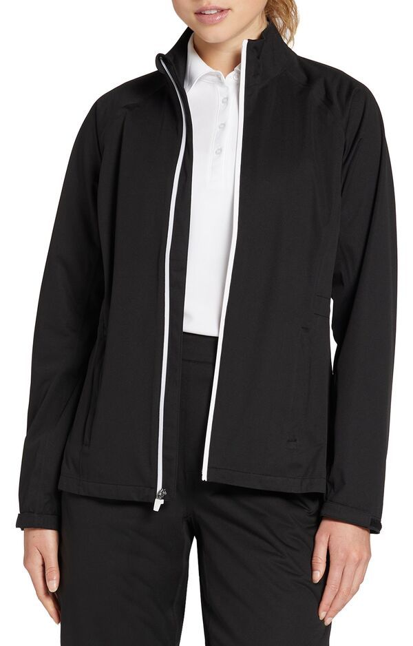 ウォルターヘーゲン レディース アウター ジャケット・ブルゾン Walter Hagen Womens Performance 11 Rain Pant Pure Black ブラック