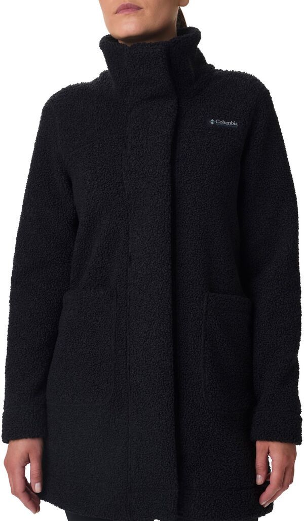 コロンビア レディース アウター ジャケット・ブルゾン Columbia Womens Panorama Long Sherpa Jacket Black ブラック