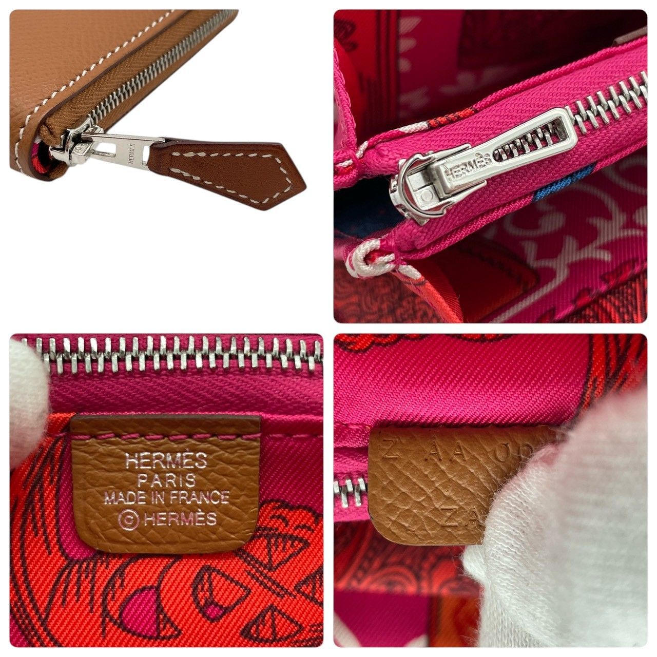 新品未使用】エルメス HERMES ヴォーエプソン アザップコンパクト 