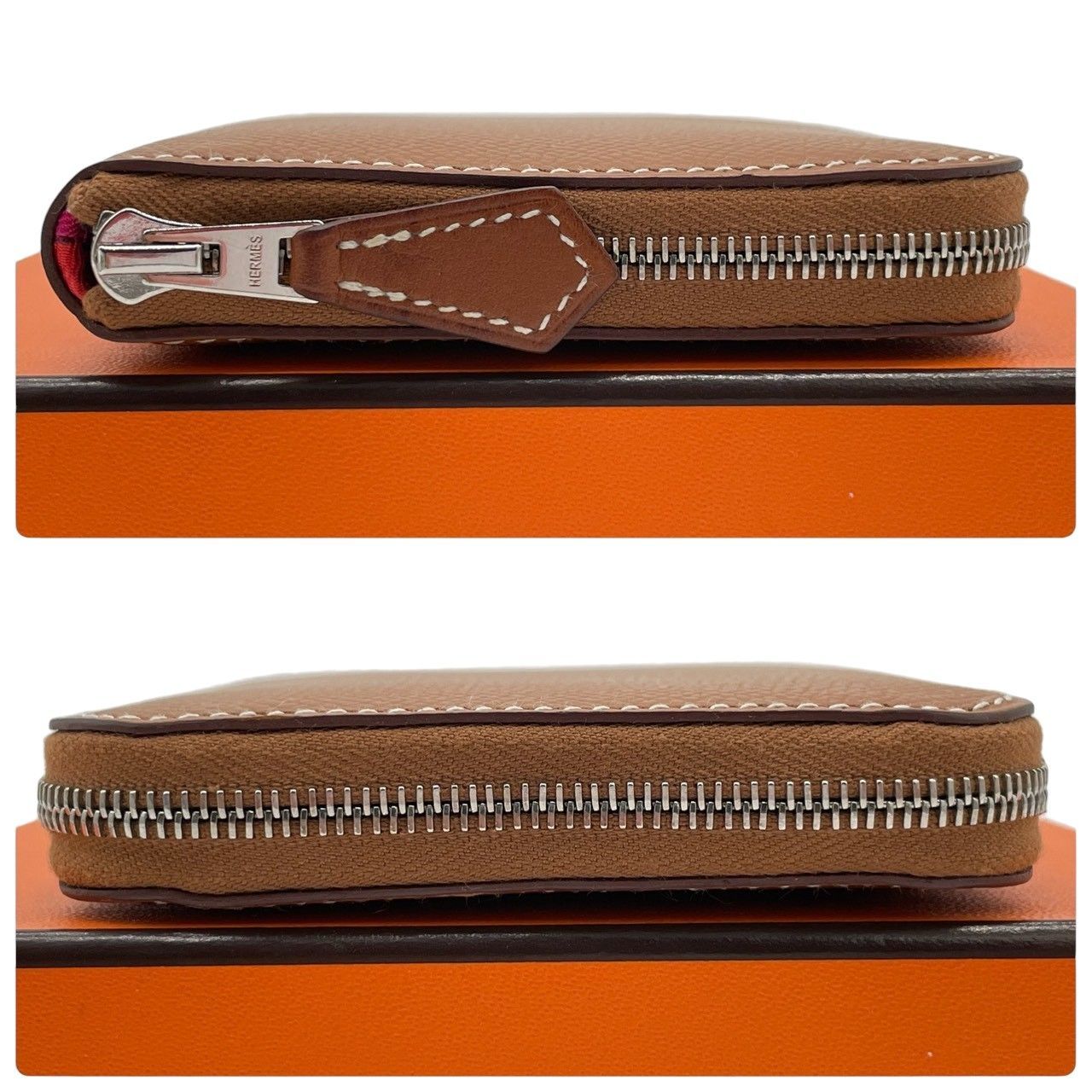 新品未使用】エルメス HERMES ヴォーエプソン アザップコンパクト 