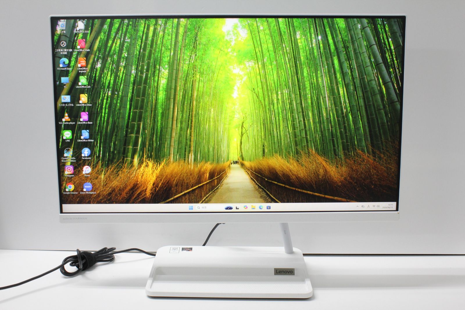 【中古一体型デスクトップPC】Lenovo〈IdeaCentre AIO360〉Ryzen 7/SSD512GB/メモリ8GB ④