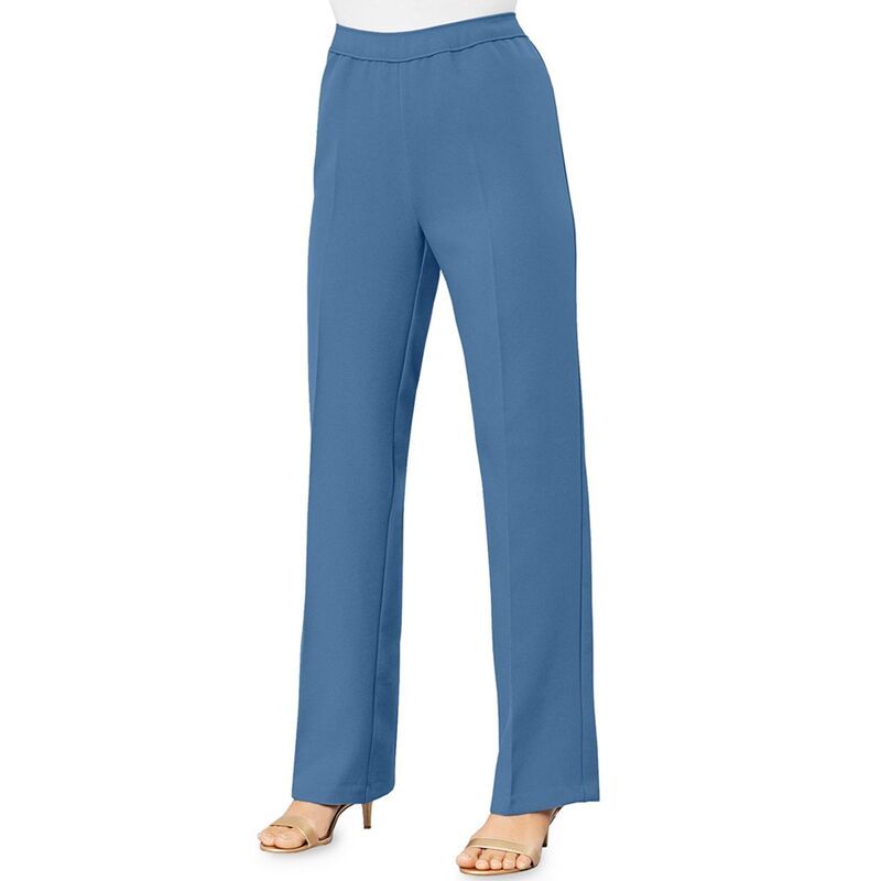 ロアマンズ レディース ボトムス カジュアルパンツ ワイドレッグ プラスサイズ トール Roamans Womens Plusize Tall Wide Leg Bend Over Pant Dust
