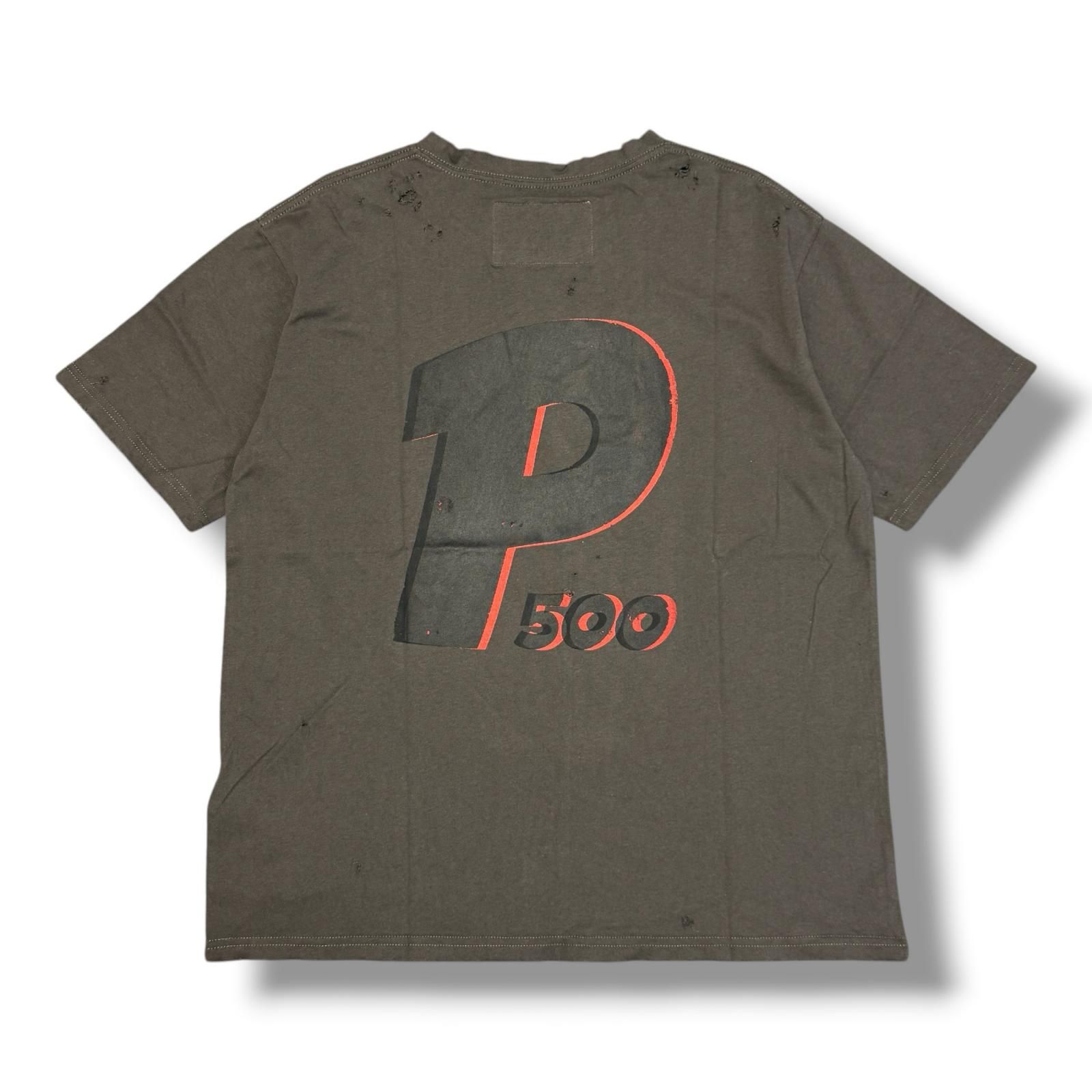 参考上代20900円 未使用 TEPPEI FURUYAMA 25SS ダメージプリントT 
