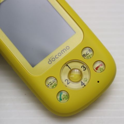 新品同様 F-03J キッズケータイ イエロー 即日発送 ガラケー DoCoMo