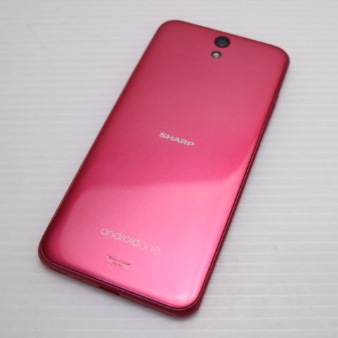 超美品 Android One S1 ピンク 即日発送 スマホ Y!mobile SHARP 本体