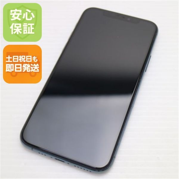 新品同様 SIMフリー iPhone 11 Pro 64GB ミッドナイトグリーン スマホ 本体 白ロム 土日祝発送OK 04000