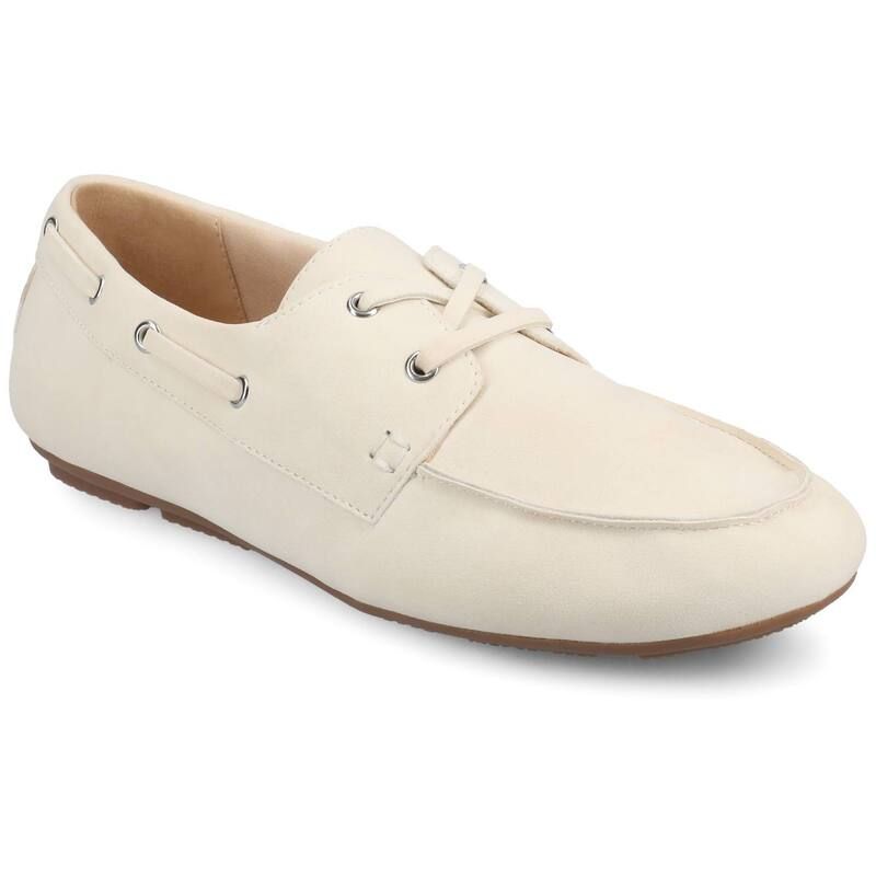 ジャーニー レディース シューズ ローファー Journee Womens Naomi SlipOn Round Toe Loafers Bone