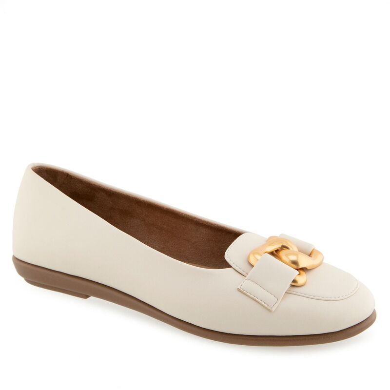 エアロソールズ レディース シューズ サンダル Aerosoles Bell Womens Ballet Flats Eggnog